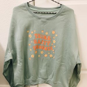 Crew neck sweatshirt